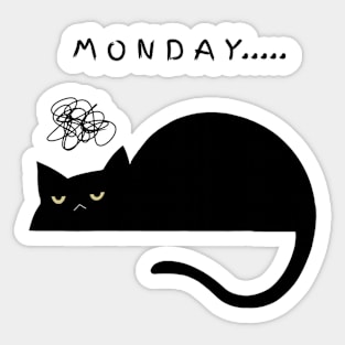 MONDAY VIBES Sticker